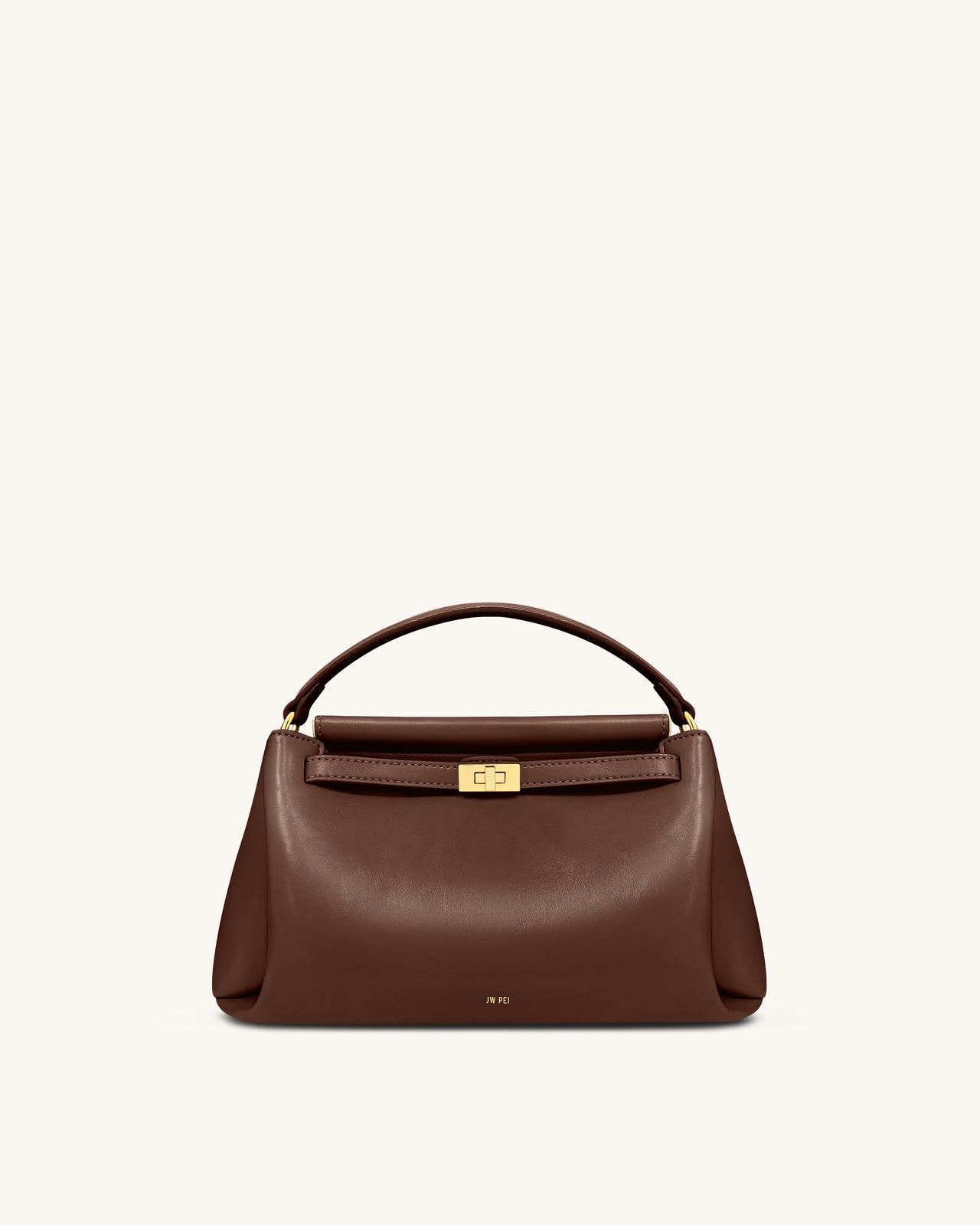 Sac Carmen à poignée supérieure – Marron rougeâtre