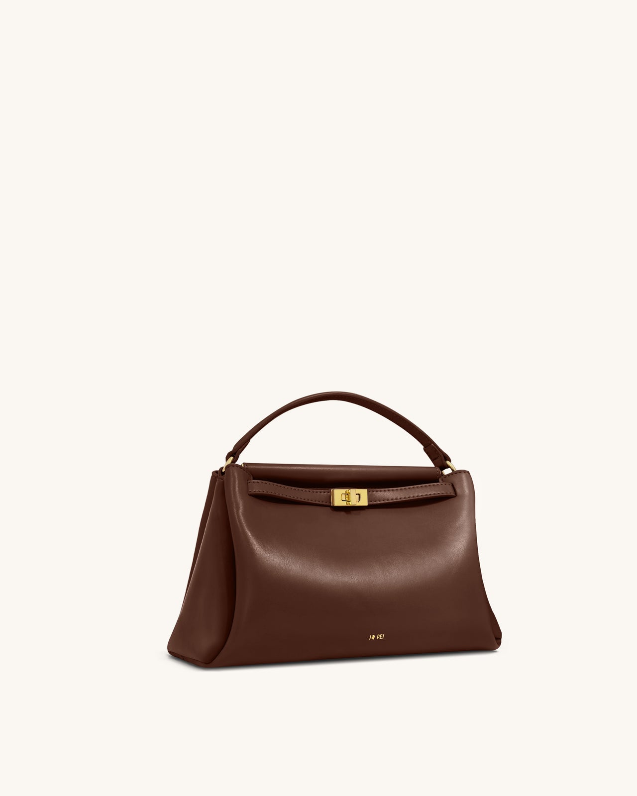 Sac Carmen à poignée supérieure – Marron rougeâtre