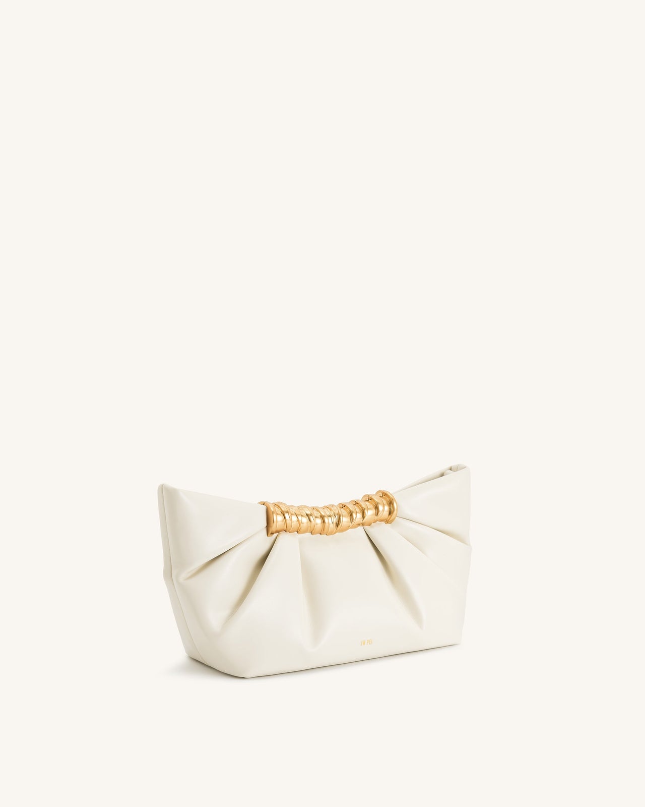 Pochette Plissée Leia - Blanche