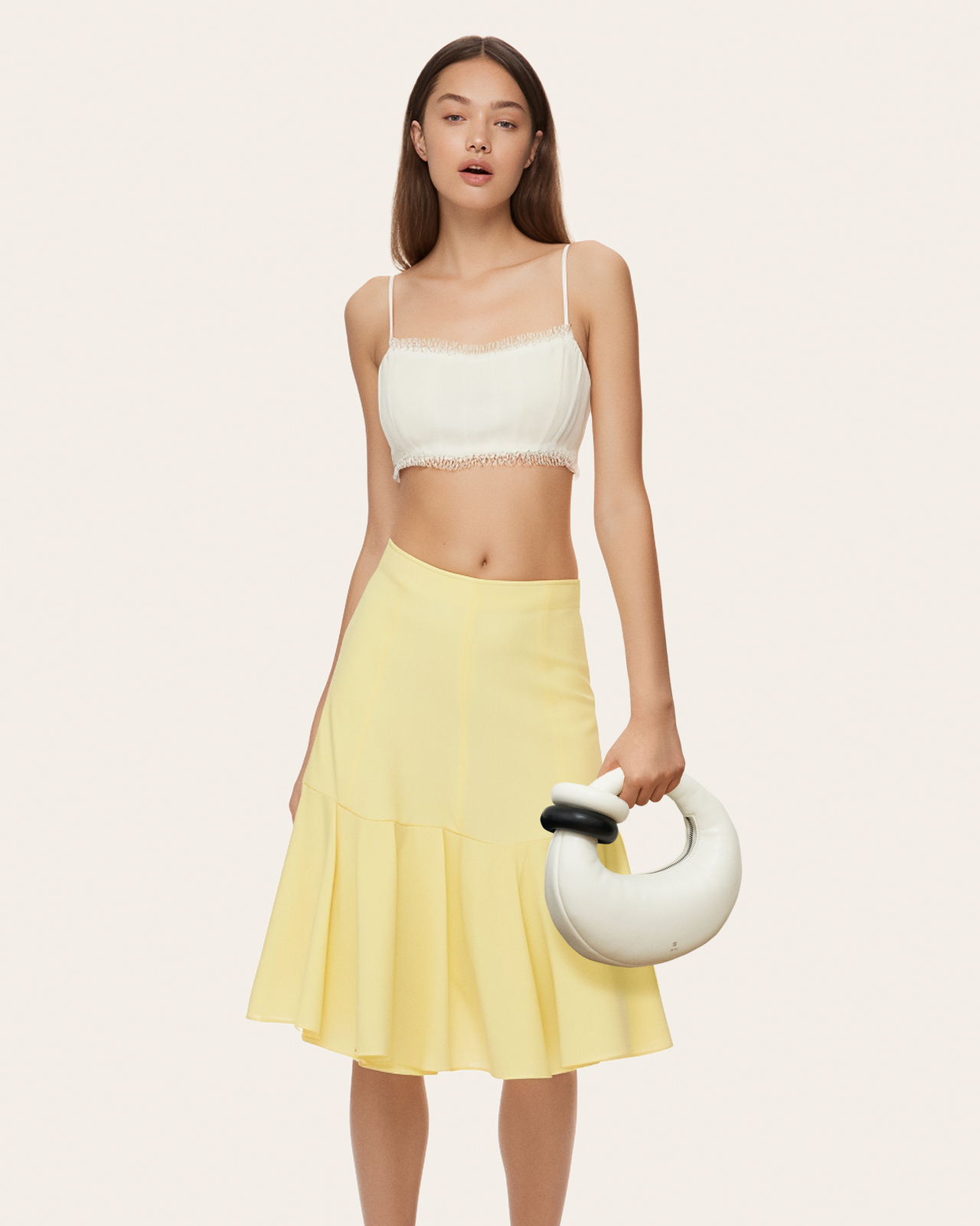 Sac Abacus à Poignée Supérieure - Blanc