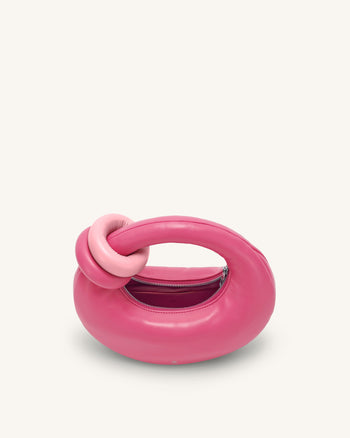 Sac Abacus à Poignée Supérieure - Rose Rouge
