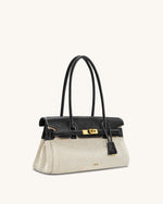 Sac épaule Yara – Toile noire