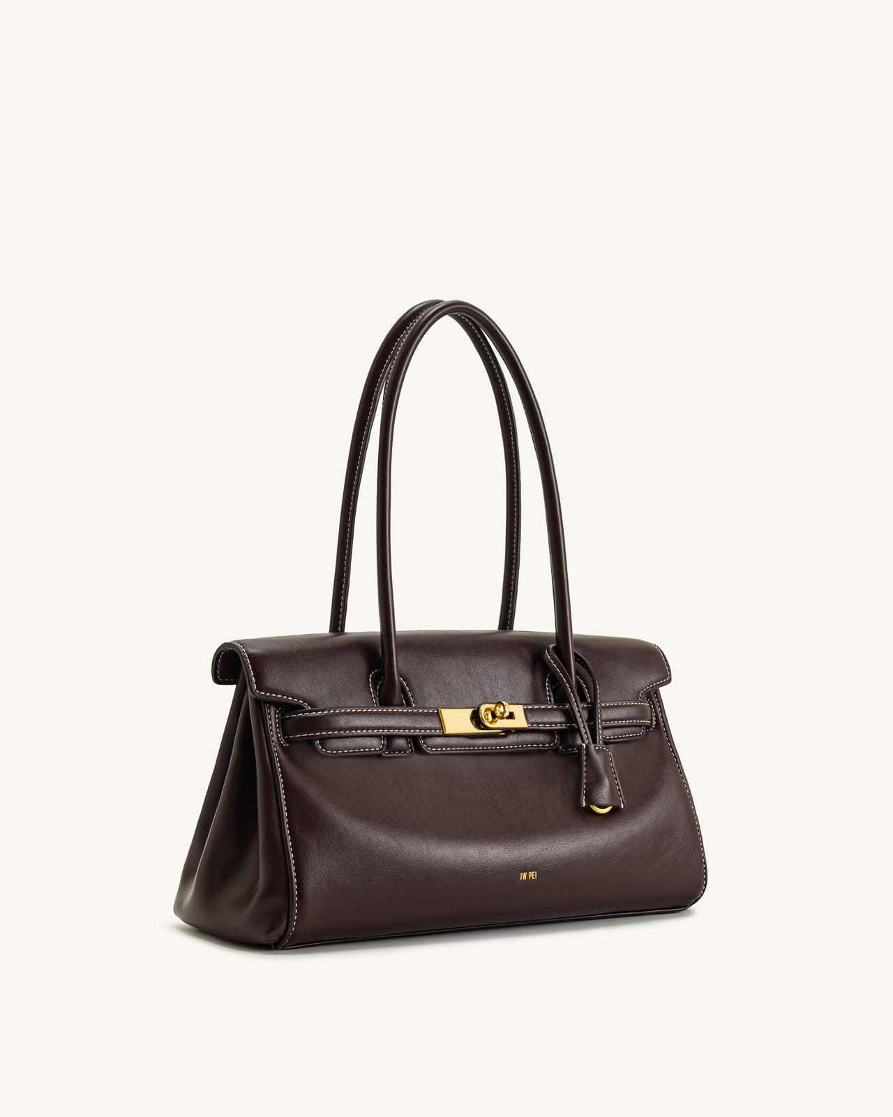 Yara Sac Épaule – Marron Foncé