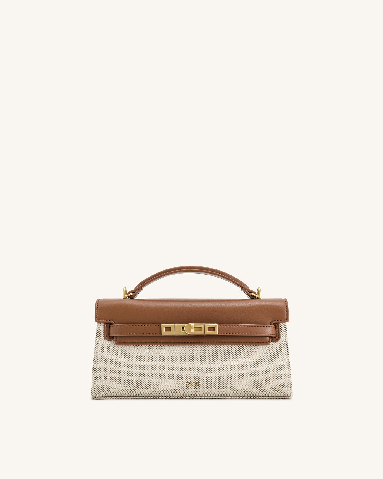 Sac à poignée Noor – Toile marron