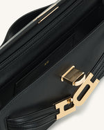 Sac à poignée supérieure structuré Bria – Noir