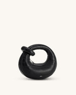 Sac Top Handle Mini Abacus - Croco Noir