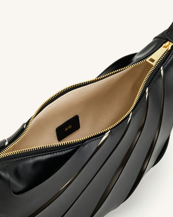 Jana Sac à Épaule Évidé - Noir