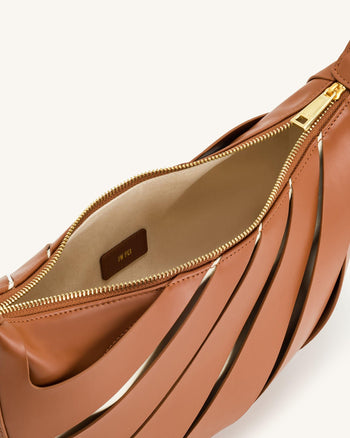 Jana Sac à Épaule Évidé - Marron