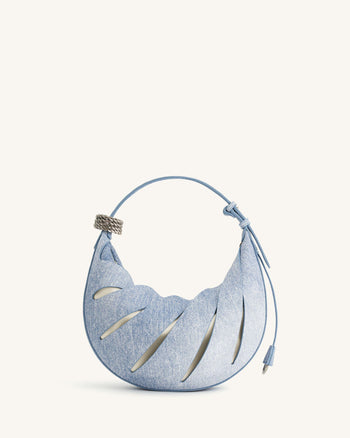 Jana Sac à Épaule Évidé - Bleu