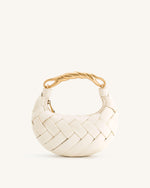 Orla Sac à Main Tressé - Blanc