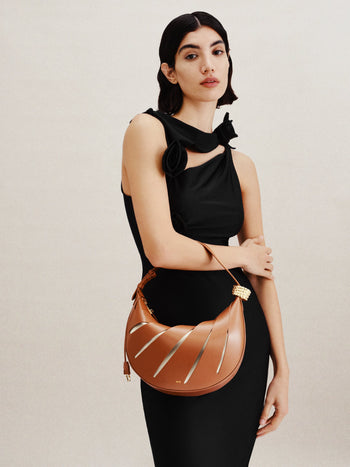 Jana Sac à Épaule Évidé - Marron