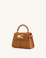 Sac à poignée supérieure Elise - Marron