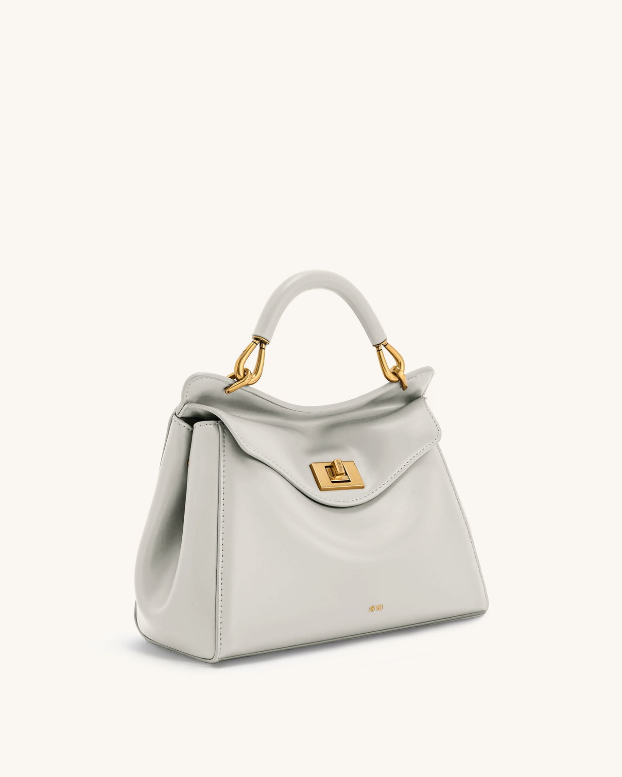 Sac à main classique Lucia – Gris clair