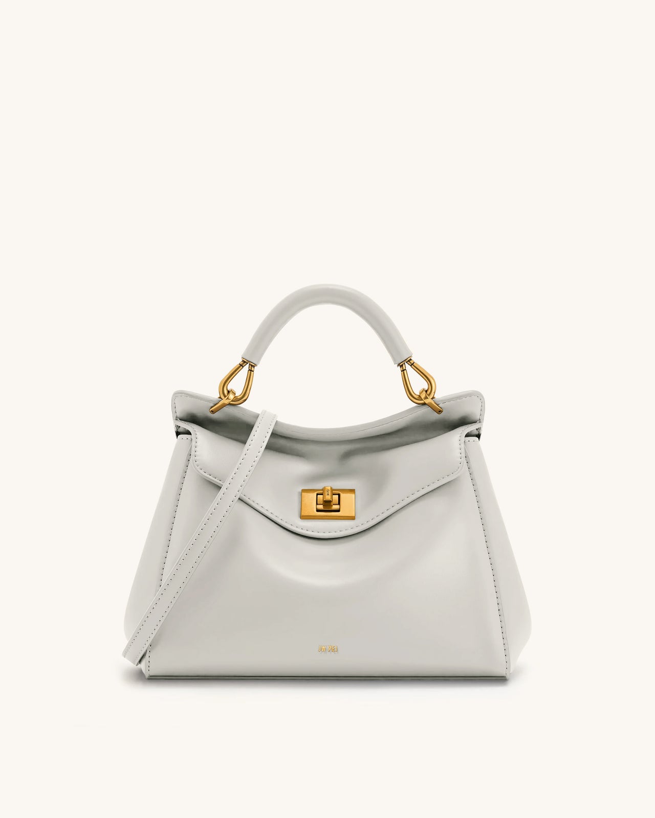 Sac à main classique Lucia – Gris clair