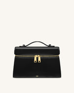 Thea Grand sac à anse supérieure - Noir