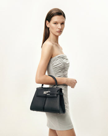 Sac à Main Elise Grande Taille - Noir