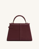 Sac à Main Elise Grande Taille - Bordeaux