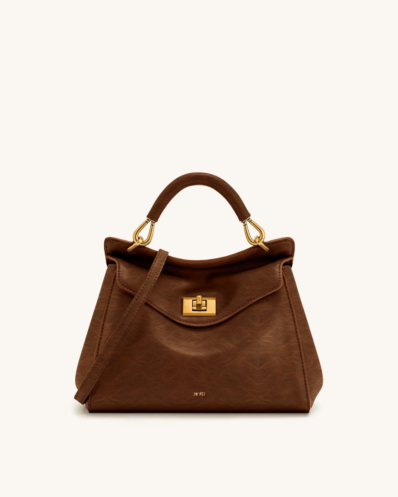 Sac à main classique Lucia – Marron café