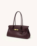 Yara Sac à Épaule – Bourgogne Foncé