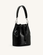 Sac seau froissé Yulia - Noir