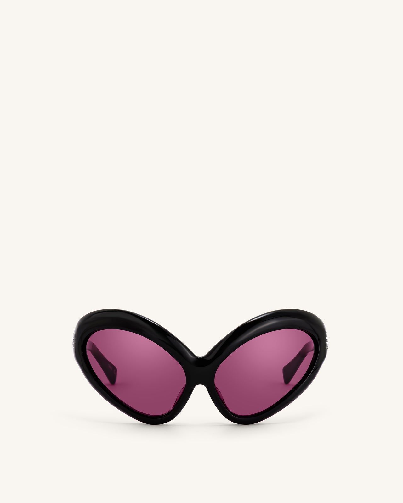 Lunettes de soleil œil de chat Quorra - Noir