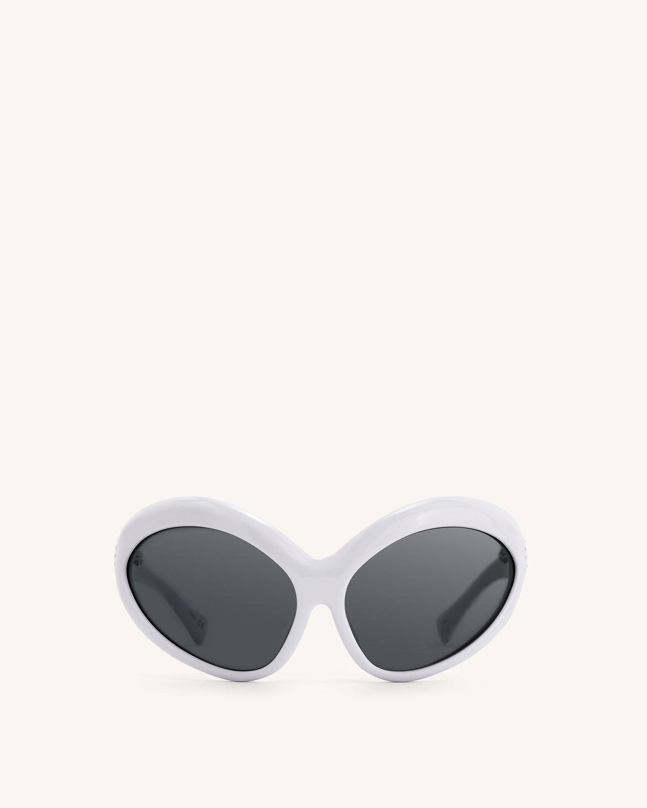 Lunettes de soleil œil de chat Quorra - Blanc