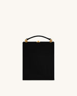 Taya Pochette en Forme de Livre Motif Chiot – Noir