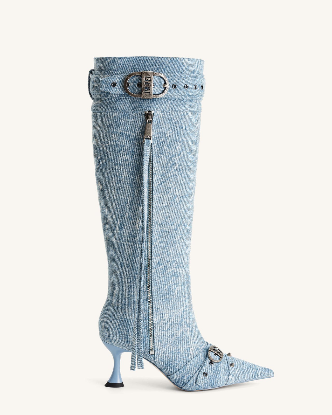 Bottes Nico en Denim - Bleu