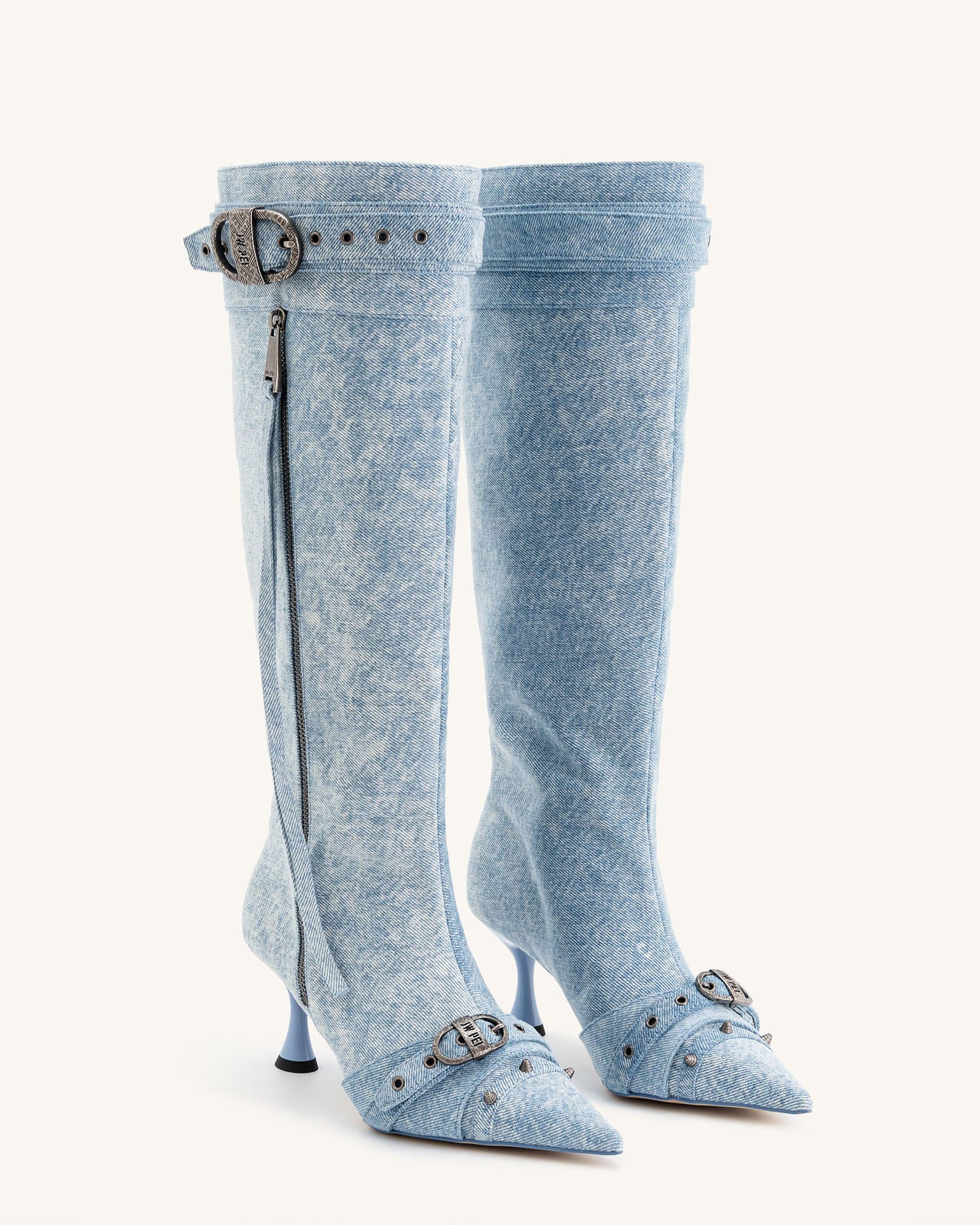 Bottes Nico en Denim - Bleu