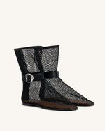 Bottes en mesh Sophia - Noir
