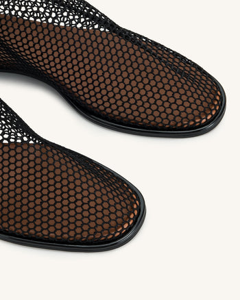Bottes en mesh Sophia - Noir