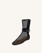 Bottes en mesh Sophia - Noir