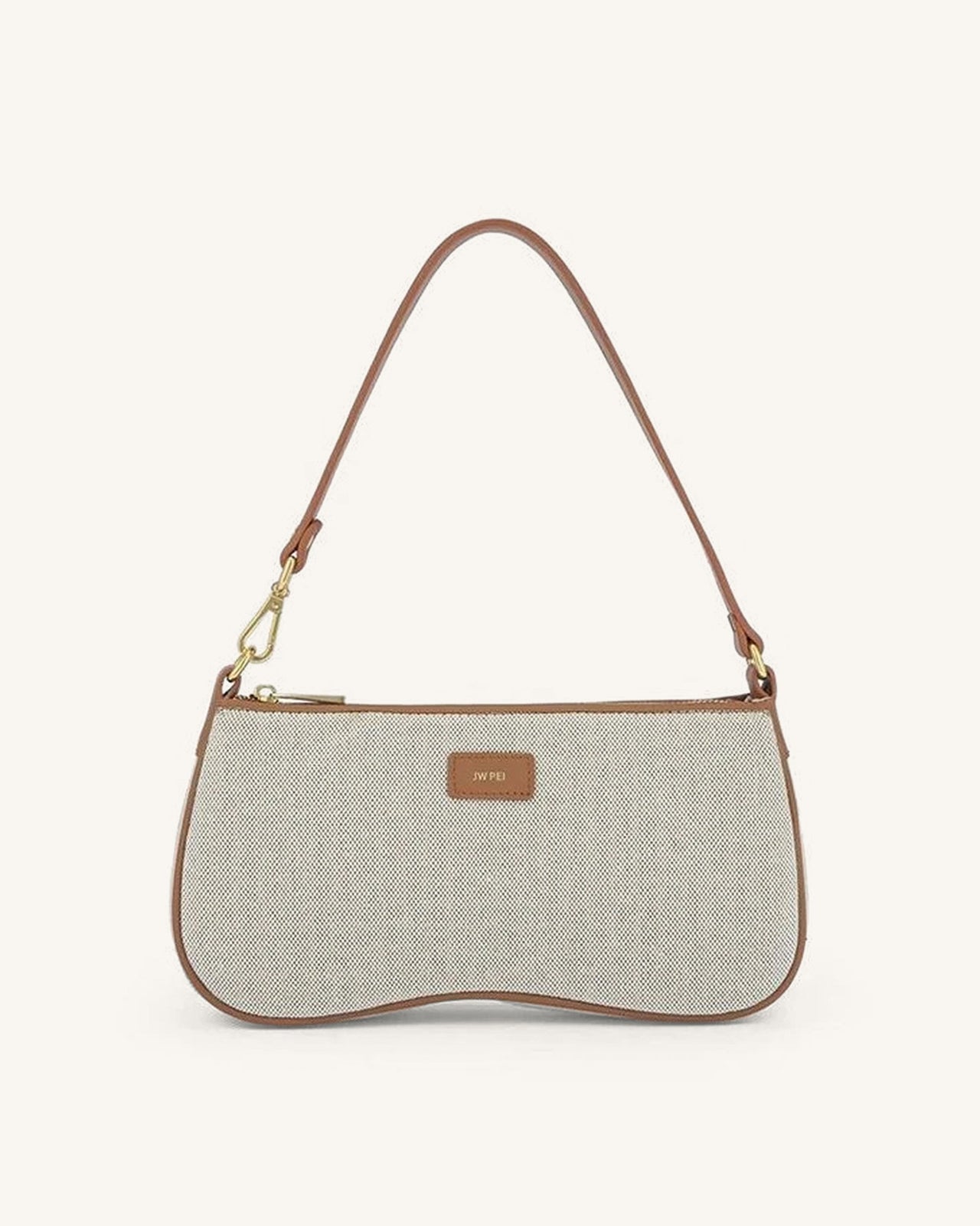 Sac Bandoulière Eva - Beige Canevas