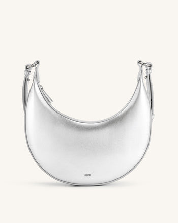 Sac à bandoulière moyen Carly - Argent