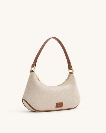 Lily Sac à bandoulière - Toile marron