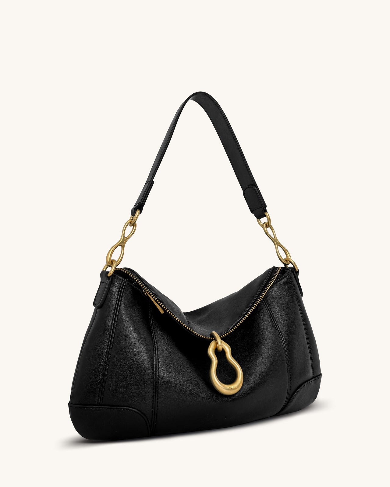 Jayla Charm Sac à Épaule - Noir