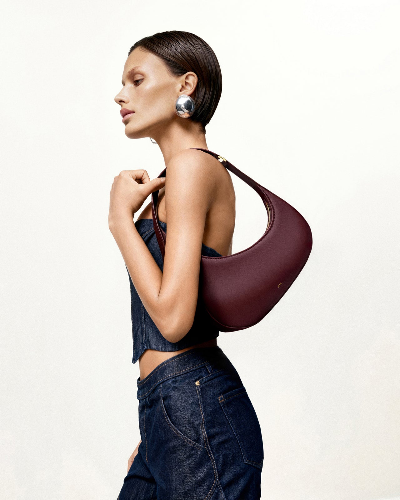 Sac à bandoulière Harlee - Bordeaux