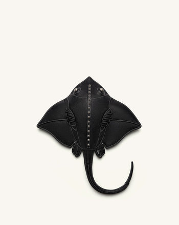 Odelle Sac bandoulière Manta Ray - Noir
