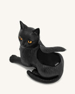 Pochette Hedy en forme de chat – Noir