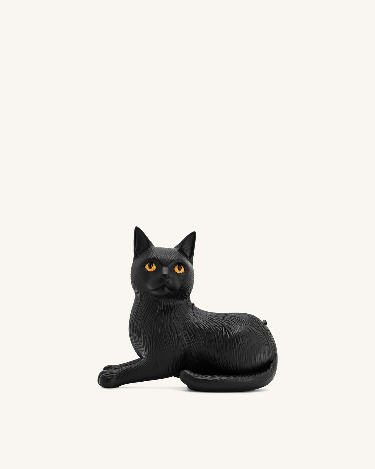 Pochette Hedy en forme de chat – Noir