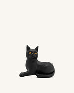 Pochette Hedy en forme de chat – Noir