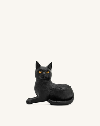 Pochette Hedy en forme de chat – Noir