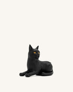 Pochette Hedy en forme de chat – Noir
