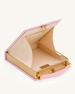 Pochette en forme de livre à motif chiot Taya - Rose