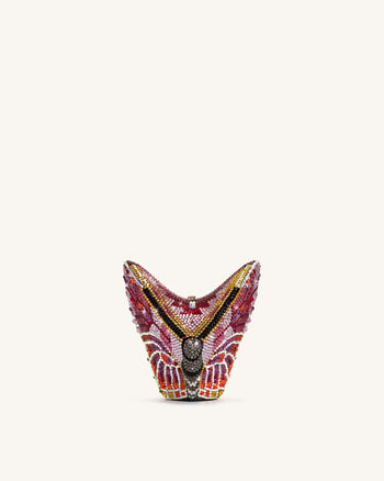Pochette Papillon en Cristal Paisley - Multicolore