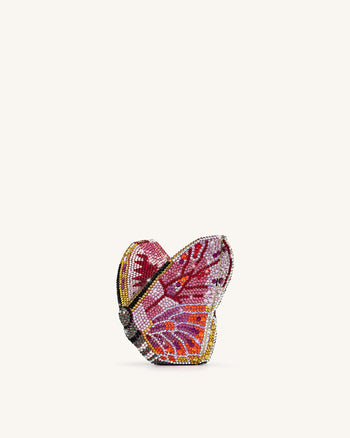 Pochette Papillon en Cristal Paisley - Multicolore