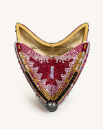 Pochette Papillon en Cristal Paisley - Multicolore