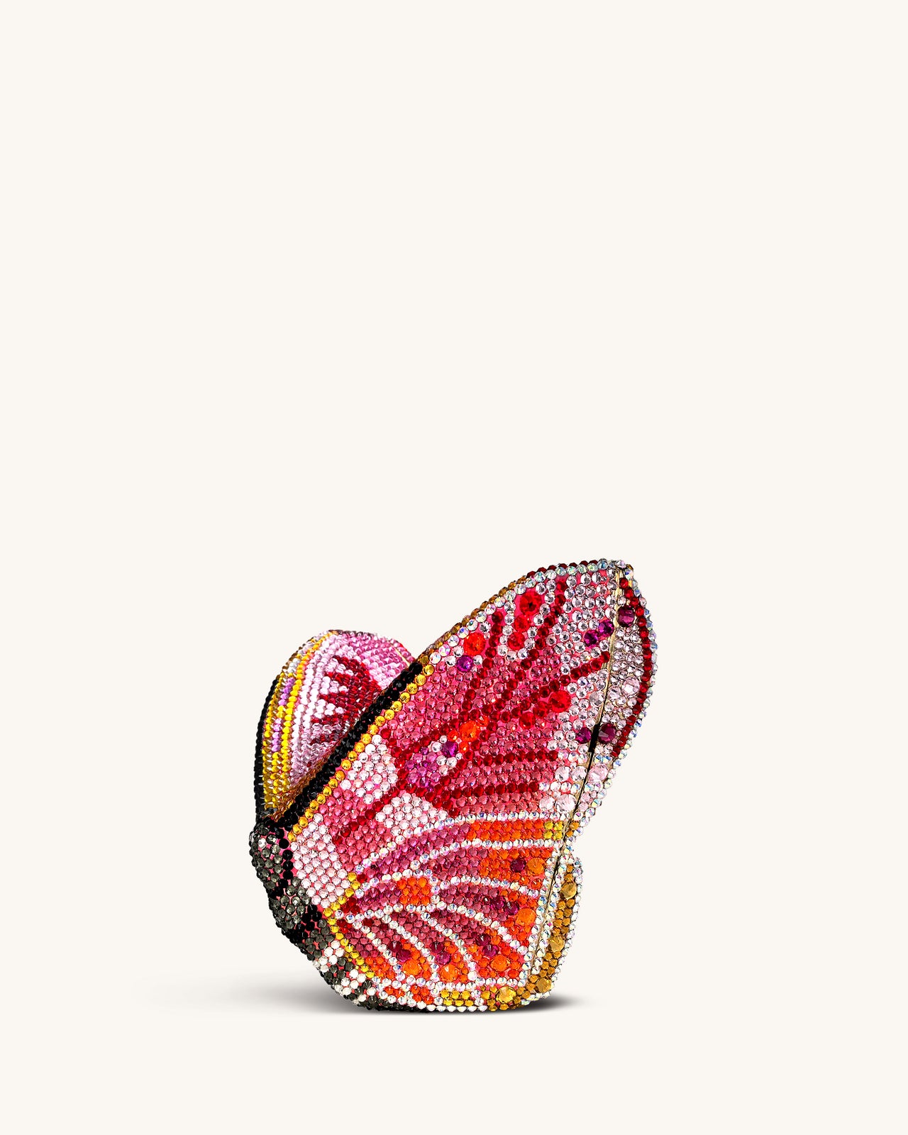 Pochette Papillon en Cristal Paisley - Multicolore