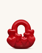 Alia Sac à main cœur - Rouge