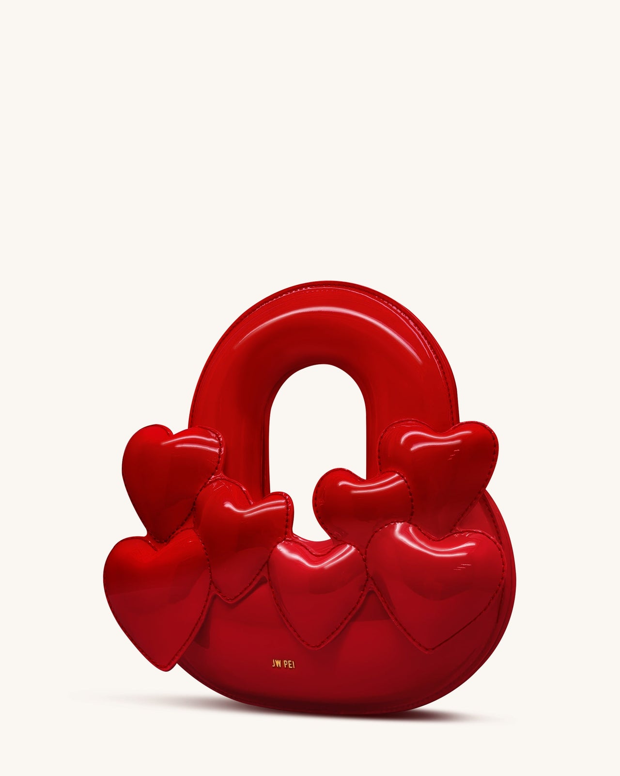 Alia Sac à main cœur - Rouge